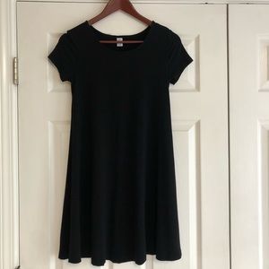 Old Navy Black T-shirt Dress. Size XS
